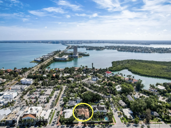 150 yards to St Armands Circle